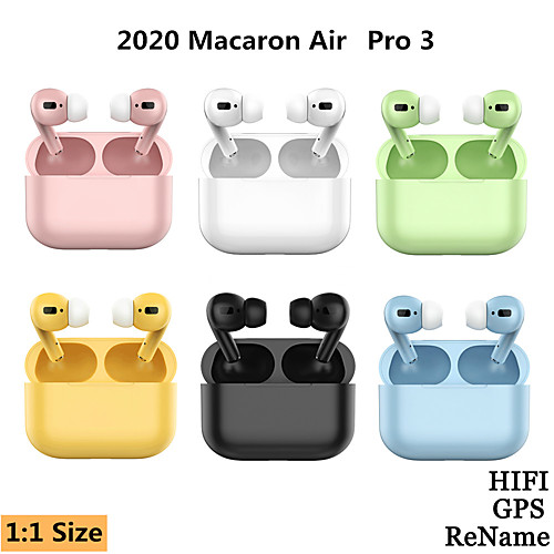 

Macaron Air Pro 3 TWS Wireless Bluetooth Earbuds In-ear Stereo Earphone
