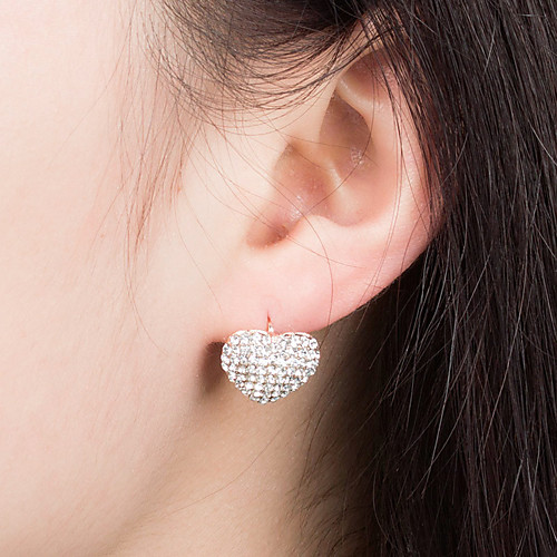

Women's Earrings Holiday Wedding Birthday Romantic Earrings Jewelry Silver For Date Street Festival 1 Pair