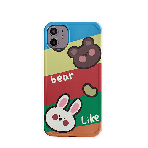 

Case For Apple iphone 11/pro11proMax/x/XS/XR/XSMax/8p/8/7P/7/SE(2020)Cover TPU Cartoonsoft shell iphone case set