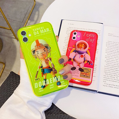 

Case For Apple iPhone 11 / iPhone 11 Pro / iPhone 11 Pro Max Shockproof Back Cover Cartoon TPU
