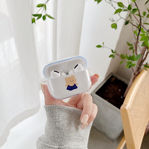 

Case For AirPods Pro Shockproof Headphone Case Soft