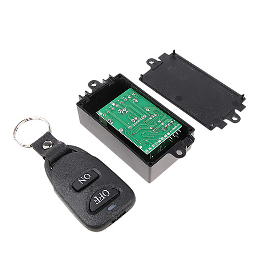 

2-Buttom Relay Wireless RF Remote Control Switch DC 12V Transmitter Buckle 433Mhz