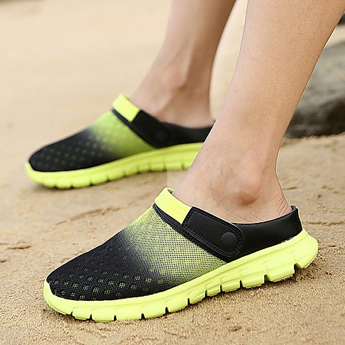 

Men's Summer Outdoor Loafers & Slip-Ons PU Non-slipping White / Black / Orange