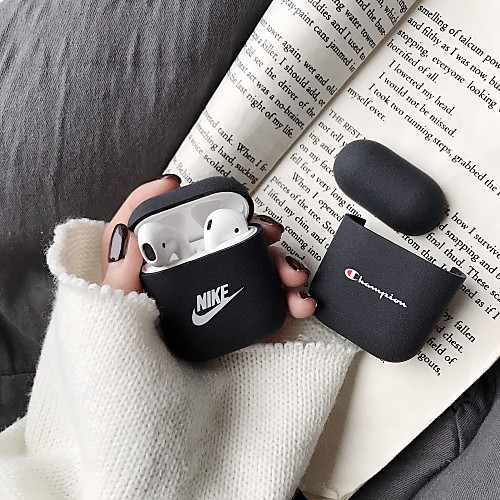 

Qi Wireless Charging Cover Case Simple Style Apple Airpods 2 Apple Airpods Pro Scratch-proof Plastic Shell