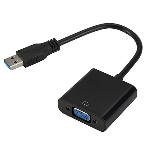

USB 3.0 to VGA Adapter External Graphics Card USB to VGA Supports XP / win7 / 8 HD Conversion