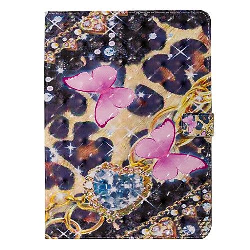 

Case For Apple iPad New Air 10.5 / iPad Mini 3/2/1/4/5 Wallet / Card Holder / with Stand Full Body Cases Butterfly PU Leather For iPad 10.2 2019/Pro 11 2020/Pro 9.7/2017/2018/iPad 2/3/4