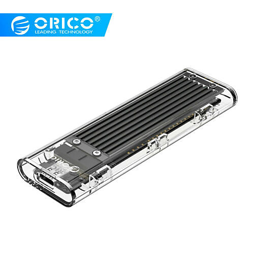 

ORICO TCM2F-C3 SSD Hard Disk Drive Case Type-C HDD Adapter Enclosure Box