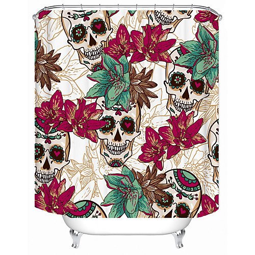 

Shower Curtains & Hooks Modern Polyester New Design