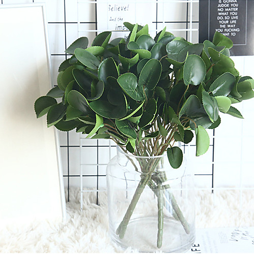 

38.5cm Tape Feel Money Simulation Home Decoration Wall Plant Wall 1 stick