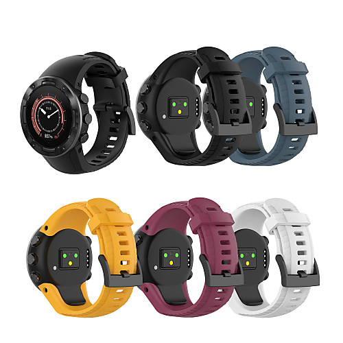 

Watch Band for Suunto 5 Suunto Sport Band Silicone Wrist Strap