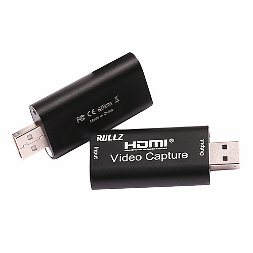 

HDVC2 HD Video Capture Card USB 2.0 HDMI Video Capture Grabber Phone Game HD Camera Capture Recording Box PC Live Streaming USB HDMI