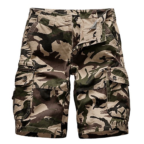 

Men's Basic Loose Shorts Pants - Camouflage Summer Army Green Khaki Light gray US32 / UK32 / EU40 / US34 / UK34 / EU42 / US36 / UK36 / EU44