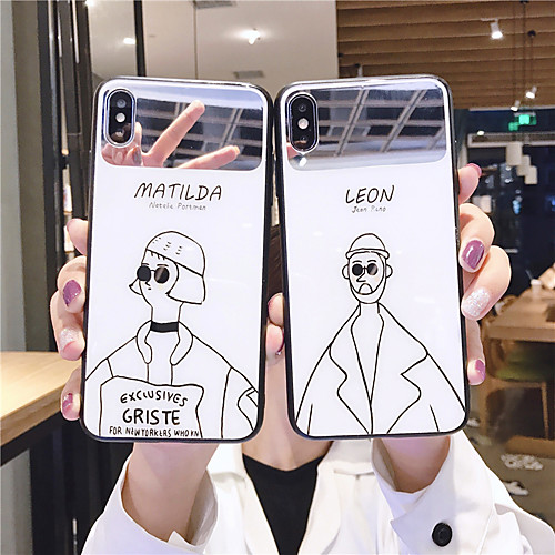 

Case For Apple iPhone 11 / iPhone 11 Pro / iPhone 11 Pro Max Pattern Back Cover Cartoon Tempered Glass