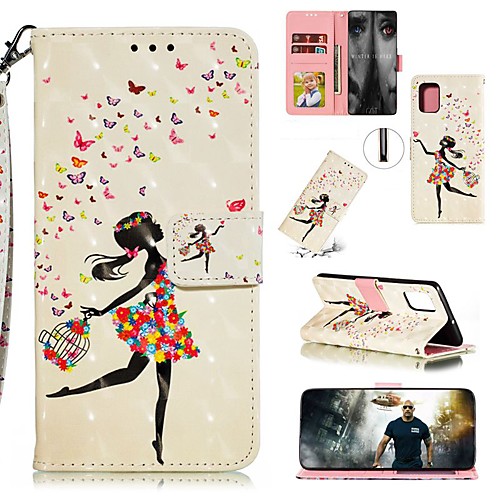 

Case For Samsung Galaxy A90(2019) / Galaxy A20e /Galaxy A80 Wallet / Card Holder / with Stand Full Body Cases Sexy Lady PU Leather For Galaxy A90 5G/A10S/A20S/A10E/M30s/Note 10 Plus/S20 Ultra/A51/A71