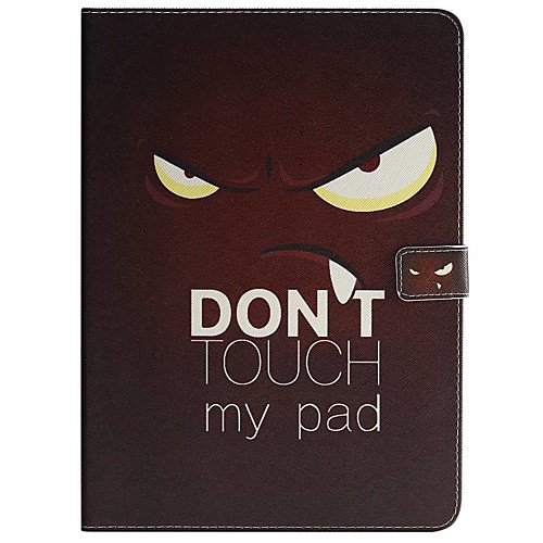 

Case For Apple iPad New Air 10.5 / iPad Mini 3/2/1/4/5 Wallet / Card Holder / with Stand Full Body Cases Word / Phrase PU Leather For iPad 10.2 2019/Pro 11 2020/Pro 9.7/2017/2018/iPad 2/3/4