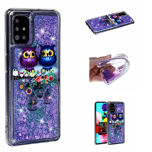 

Case For Samsung Galaxy A6 (2018) / A6 (2018) / A3(2017) Shockproof / Flowing Liquid / Pattern Back Cover Animal TPU