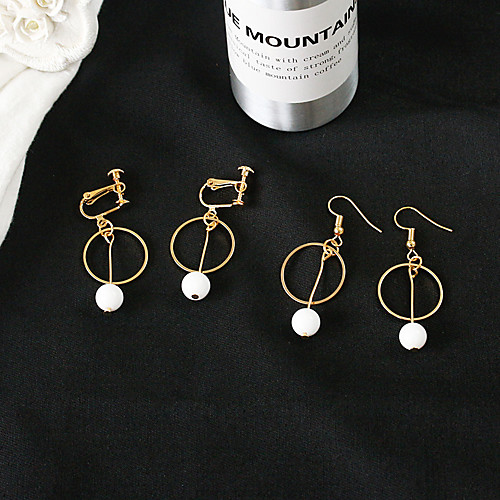 

Women's Earrings Holiday Wedding Birthday Romantic Earrings Jewelry Yellow / Gold For Date Street Festival 1 Pair