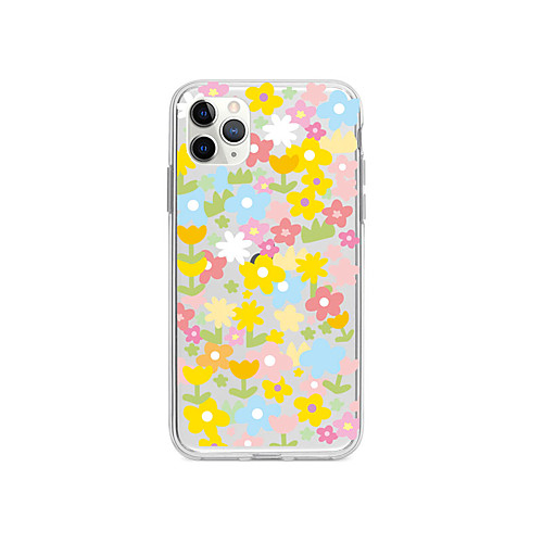 

Case For Apple iPhone 11 / iPhone 11 Pro / iPhone 11 Pro Max Shockproof Back Cover Flower TPU