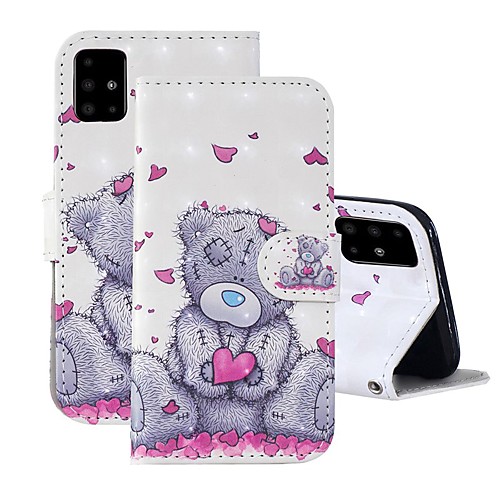

Case For Samsung Galaxy A51/ Galaxy A20e / Galaxy Note 10 Plus Wallet / Card Holder / with Stand Full Body Cases Panda PU Leather For Galaxy A71/A10S/A20S/M30S/A2 Core/A10E