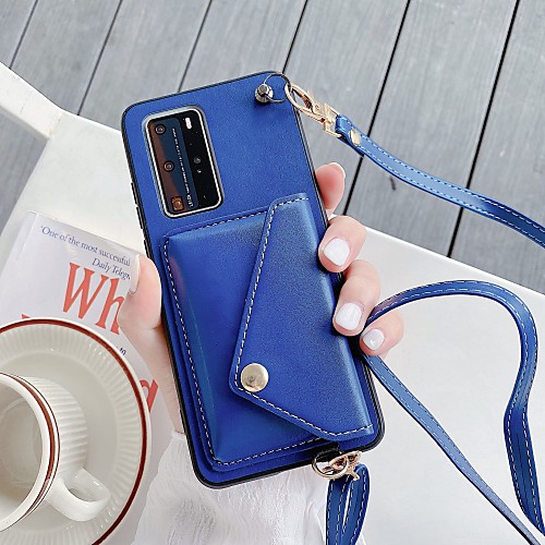 

Case For Huawei Mate 30 / Mate 30 Pro / HUAWEI P40 Shockproof Back Cover Solid Colored TPU