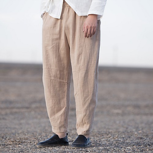 

Men's Basic Loose Chinos Pants - Solid Colored Black Army Green Khaki US32 / UK32 / EU40 / US34 / UK34 / EU42 / US36 / UK36 / EU44