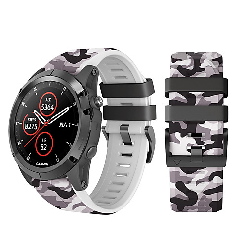 

Replacement Band Sport Silicone Watch Band For Garmin Fenix6X/Fenix6X Pro/Fenix 3 HR/Fenix 5X/Fenix3 Watchband 26mm Watch Strap