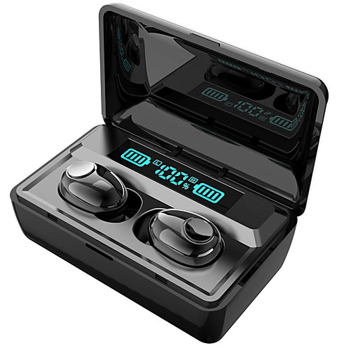 

LITBest T8 TWS True Wireless Earbuds Bluetooth 5.0 LED Power Display 2000Mah Power Bank for Smartphones