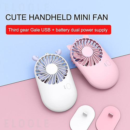 

New Pattern Cute Cartoon Mini Pocket Fans USB Charge Mini Hold Small Fan Student Outdoors Bring Portable USB Fan Air Cooler
