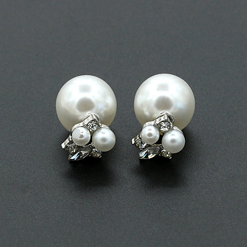 

Women's Earrings Holiday Wedding Birthday Romantic Earrings Jewelry Gold / Silver For Date Street Festival 1 Pair