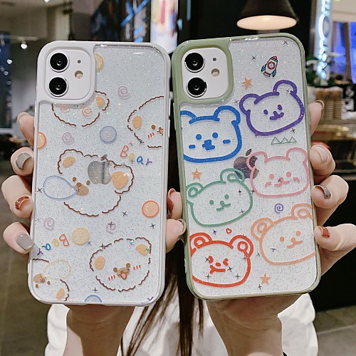 

Case For Apple iPhone 11 / iPhone 11 Pro / iPhone 11 Pro Max Shockproof Back Cover Cartoon Plastic
