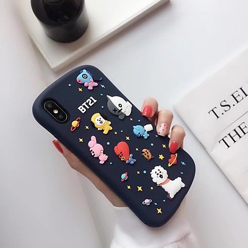 

Case For Apple iPhone 11 / iPhone 11 Pro / iPhone 11 Pro Max Shockproof Back Cover Cartoon TPU