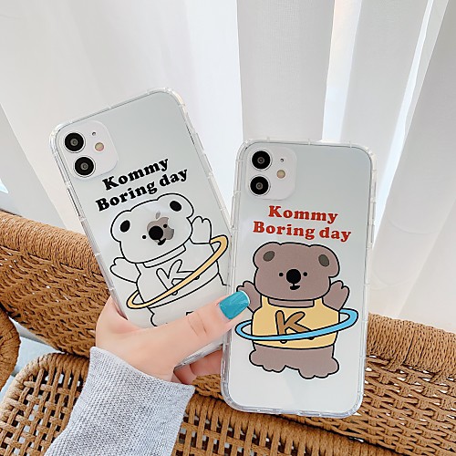 

Case For Apple iPhone 11 / iPhone 11 Pro / iPhone 11 Pro Max Shockproof Back Cover Cartoon TPU