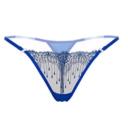 

Women's Basic G-strings & Thongs Panties - Normal Low Waist Blushing Pink Fuchsia Red One-Size