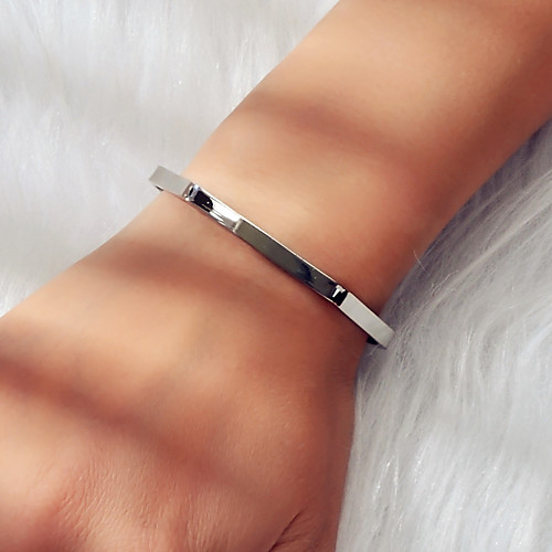 

Women's Bracelet Classic Wedding Classic Elegant Punk Trendy Fashion Alloy Bracelet Jewelry Gold / Silver For Wedding Party Evening Prom Birthday Beach