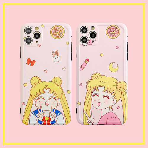 

Case For Apple iPhone 11 / iPhone 11 Pro / iPhone 11 Pro Max Shockproof Back Cover Cartoon TPU