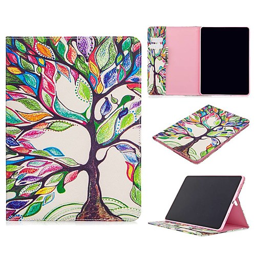 

Case For Apple iPad Air / iPad 4/3/2 / iPad Mini 3/2/1 Wallet / Card Holder / with Stand Full Body Cases Tree PU Leather