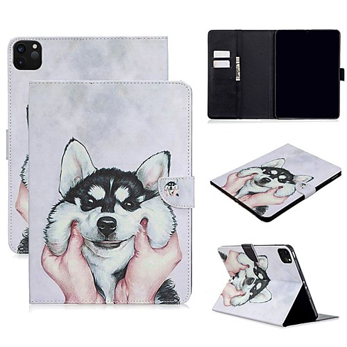 

Case For Apple iPad Air/iPad 4/3/2/Mini 3/2/1 Wallet / Card Holder / with Stand Full Body Cases Dog PU Leather For iPad Pro 9.7/New Air 10.5 2019/Pro 11 2020/Mini 5/2017/2018/ipad 10.2