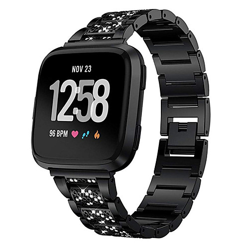 

Watch Band for Fitbit Versa Fitbit Sport Band Stainless Steel Wrist Strap