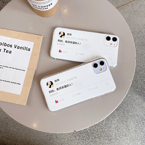 

Case For Apple iPhone 11 / iPhone 11 Pro / iPhone 11 Pro Max Shockproof Back Cover Cartoon TPU