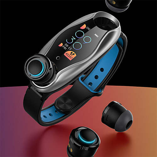 

LEMFO LT04 Unisex Smart Wristbands Android iOS Bluetooth Waterproof GPS Heart Rate Monitor Blood Pressure Measurement Calories Burned ECGPPG Timer Pedometer Sedentary Reminder Temperature Display
