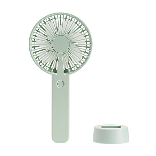 

1PCs Handheld Personal Mini Fan USB Rechargeable Portable Fan Cooler With Strap Adjustable 3 Speed For Office Outdoor Travel