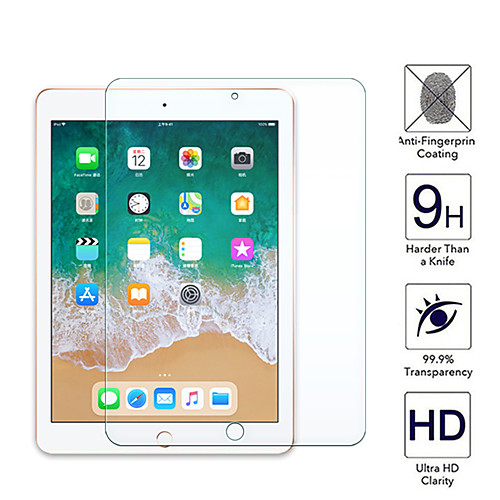 

1PC Tempered Glass Protective Film For iPad 9.7 Pro Screen Protector Apple iPad 2017 2018 5/6th Air1/2 Screen Film Protection