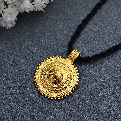 

Women's Necklace Gold Plated Gold 45 cm Necklace Jewelry 1pc For Christmas Wedding Party Evening Birthday Party Festival