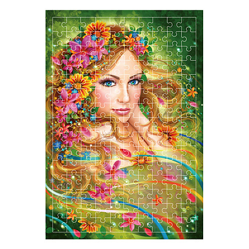 

150 pcs Cartoon Jigsaw Puzzle Hand-made Decompression Toys Parent-Child Interaction Pure Paper Anime Cartoon Kid's Adults' Toy Gift