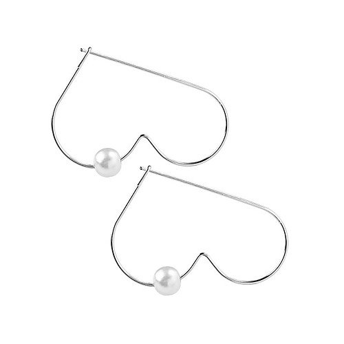 

Women's Earrings Holiday Wedding Birthday Romantic Earrings Jewelry Silver For Date Street Festival 1 Pair