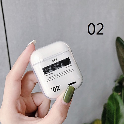

Protective Cover Case Artistic Geek & Chic Apple Airpods 2 Shockproof Plastic Shell