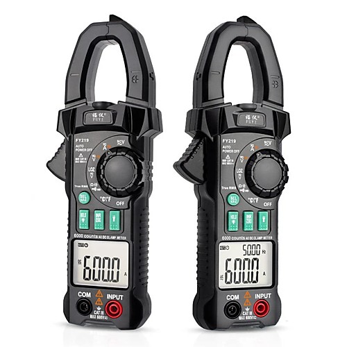 

FY219 High-Precision Clip-on Table Digital Multimeter Ammeter Clip-on Clamp Multimeter Ac/Dc the Multimeter