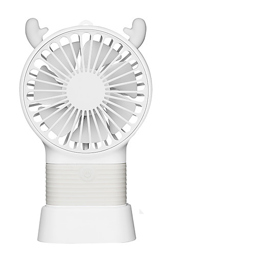 

Creative Usb Charging Small Fan Led Handheld Portable Mini Charging Colorful Night Light Student Fan