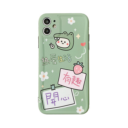 

Case For Apple iPhone 11 / iPhone 11 Pro / iPhone 11 Pro Max Shockproof Back Cover Cartoon TPU