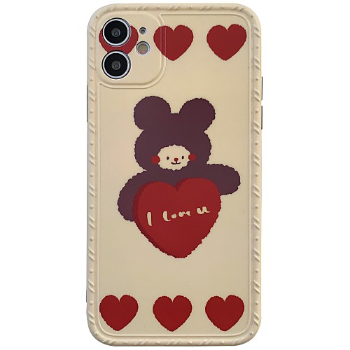 

Case For Apple iPhone 11 / iPhone 11 Pro / iPhone 11 Pro Max Shockproof Back Cover Cartoon TPU